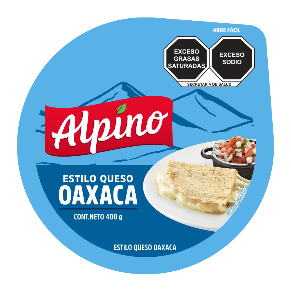 Imitacion Queso Oaxaca Alpino 400Gr